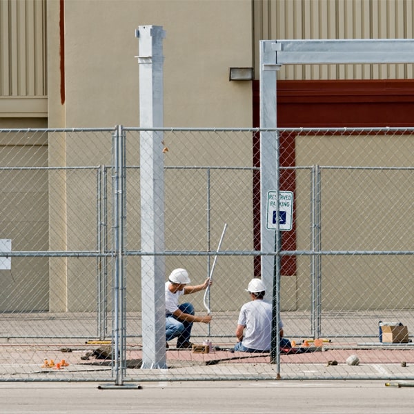 how much time can i rent the temporary fence for my work site or event